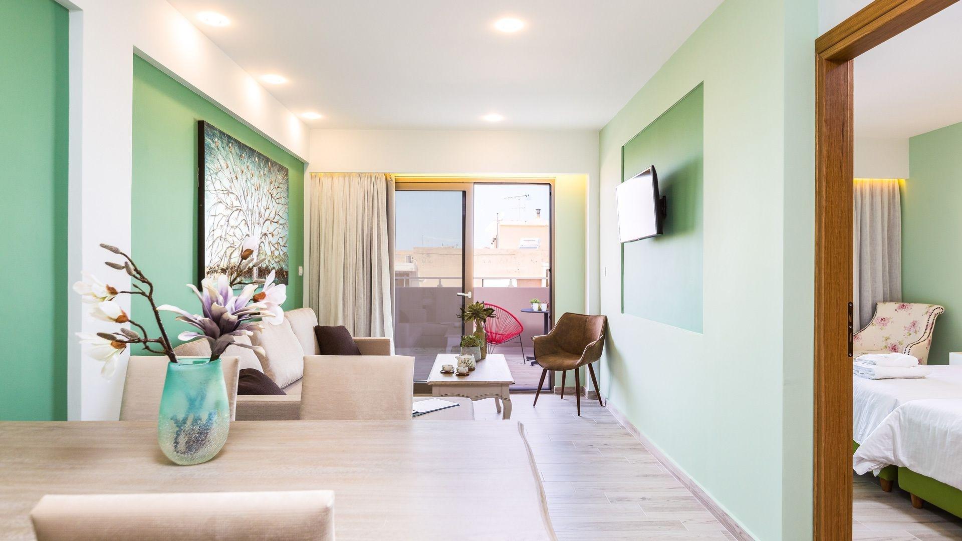 Menta City Boutique Hotel Rethymno  Ngoại thất bức ảnh