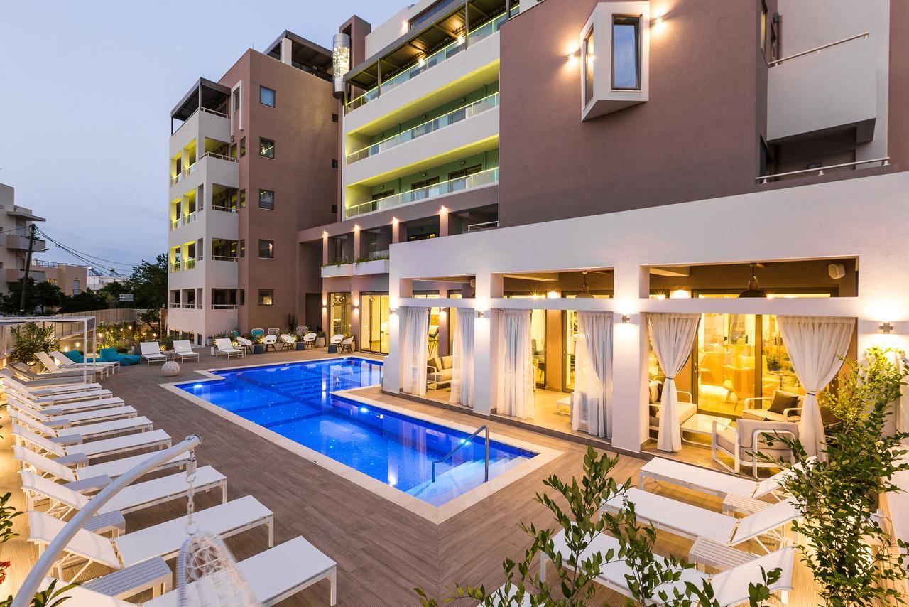 Menta City Boutique Hotel Rethymno  Ngoại thất bức ảnh