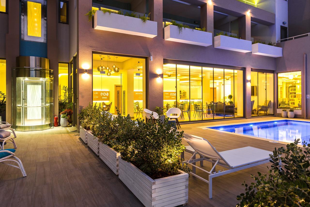Menta City Boutique Hotel Rethymno  Ngoại thất bức ảnh